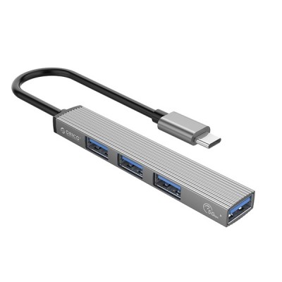 Bộ hub ORICO AH-A13 4 cổng USB 3.0 2.0 bằng nhôm